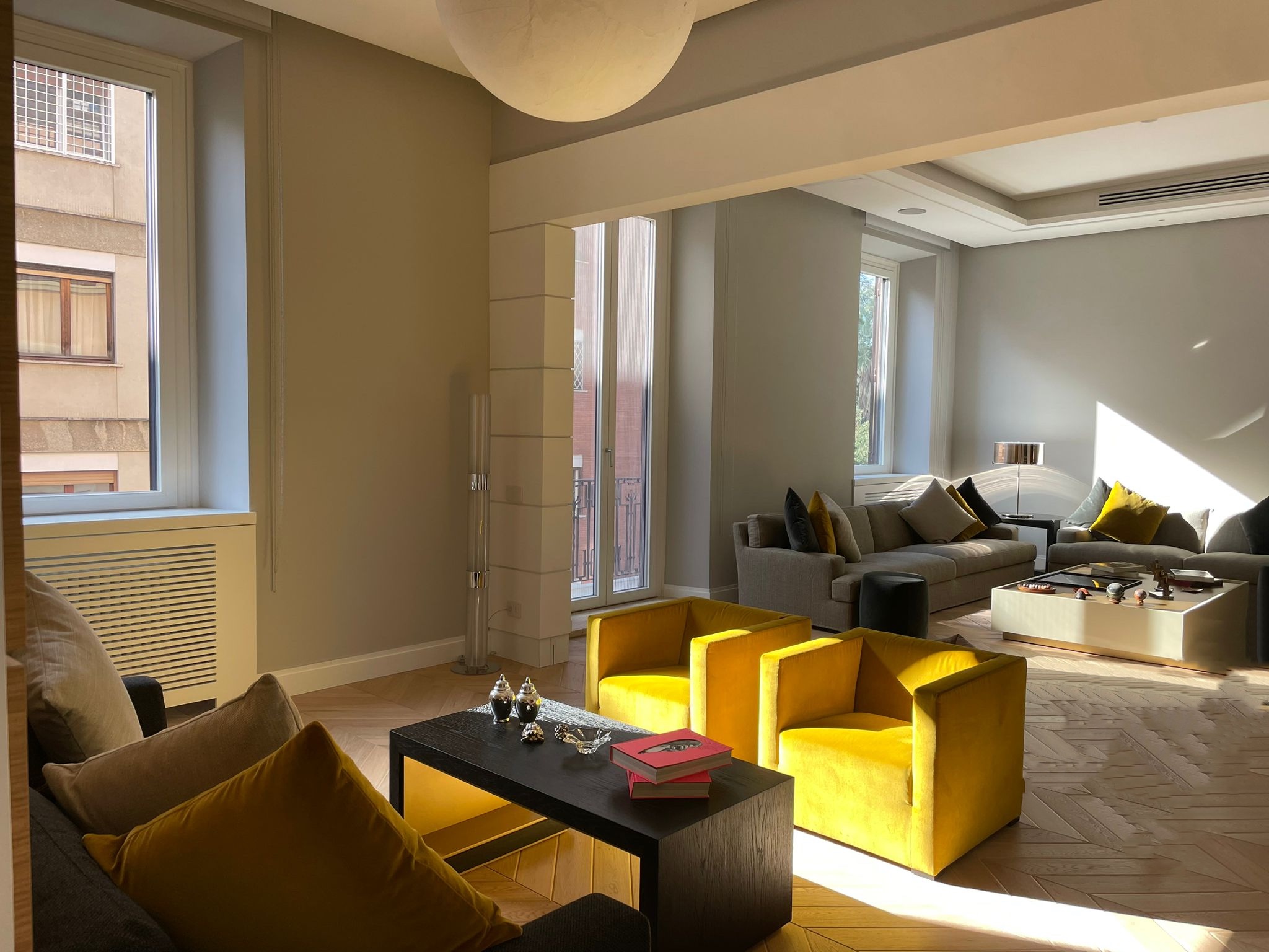 1 – Panoramica Salone Via dei Monti Parioli